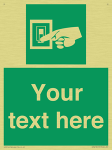 Custom Light Switch Sign